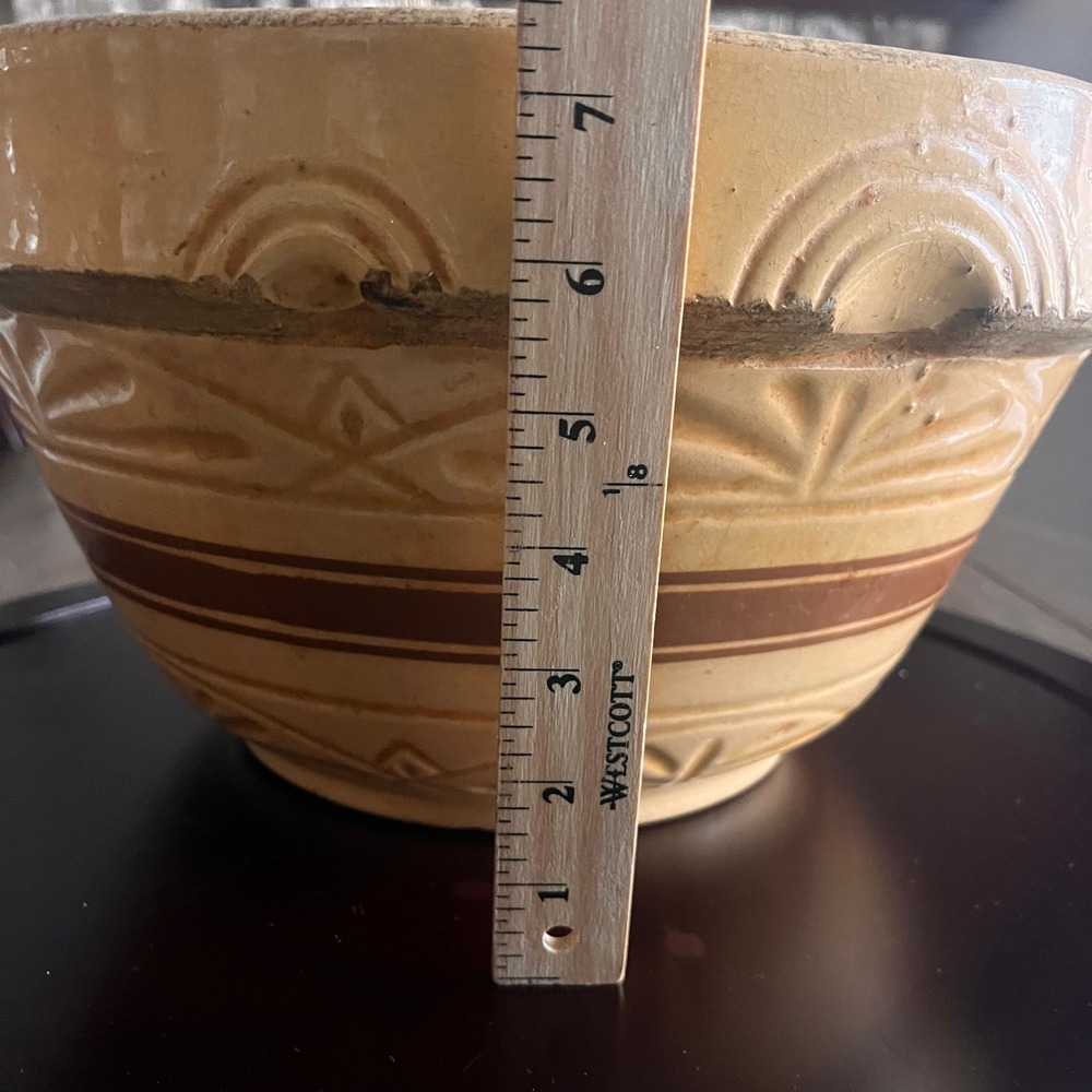 Vintage Roseville Pottery Extra Large 14" Bowl Robinson Ransbottom~Rare - Picture 3 of 5